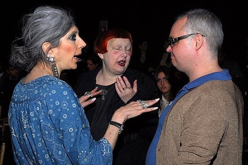 With Editor of Paper Magazine Mickey Boardman and Lauren Ezersky At Duckie Brown Fall 07 With Editor of Paper Magazine Mickey Boardman and Lauren Ezersky At Duckie Brown Fall 07