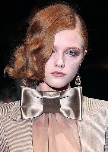 Luxe Hair: The retro wave from Giorgio Armani Haute Couture was just the tip of the iceberg when it came to one-sided styles. Luxe Hair: The retro wave from Giorgio Armani Haute Couture was just the tip of the iceberg when it came to one-sided styles.