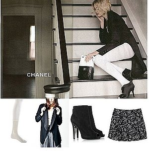 A Look We Love: White Tights 