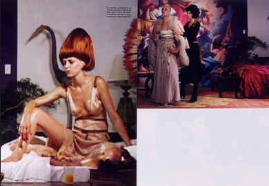 Vogue Italia, Photography by Steven Klein, Styling by Patti Wilson Vogue Italia, Photography by Steven Klein, Styling by Patti Wilson