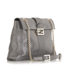 Fendi Oversized Logo Shoulder Bag