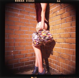 eLuxury patch work bag