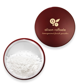 Alison Raffaele Transparent Finishing Powder and Allison Raffaele Transparent Finish To Go Refillable Dispensing Brush
