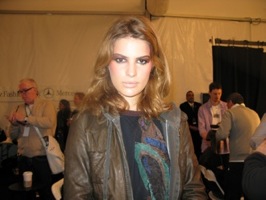 Backstage With MAC at the Bill Blass Autumn Winter 2008 Backstage With MAC at the Bill Blass Autumn Winter 2008