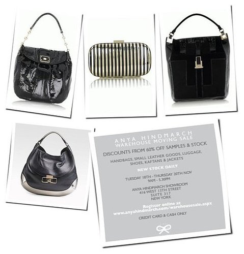 Anya Hindmarch Sample Sale, Bag Love