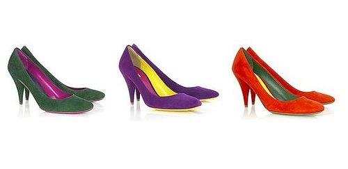 Miu Miu Mid Heel Pumps In Every Color 
