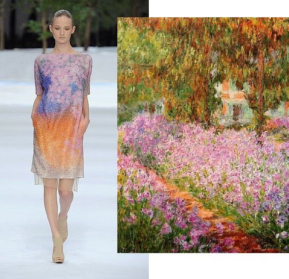 Trend de la Creme For Coutorture: Akris Spring 2009 For Monet Trend de la Creme For Coutorture: Akris Spring 2009 For Monet