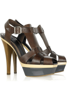 Marni Double Platform Peep-Toe Sandals $790 @ Net-a-Porter Marni Double Platform Peep-Toe Sandals $790 @ Net-a-Porter