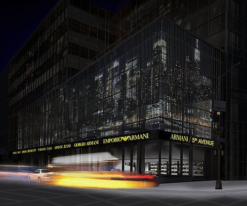 New Armani Concept Store Slated To Open February