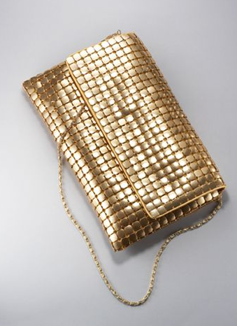 Fold Over Metal Mesh Clutch (was $24.95) $9.98 @ New York & Company Fold Over Metal Mesh Clutch (was $24.95) $9.98 @ New York & Company