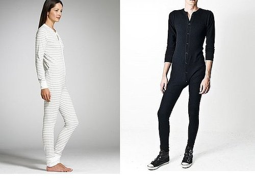 Christmas At Home? His And Hers Union Suits 