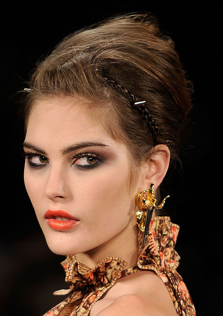 Pamela Love's Spikey Floral Jewelry for Zac Posen Fall 2009 Pamela Love's Spikey Floral Jewelry for Zac Posen Fall 2009