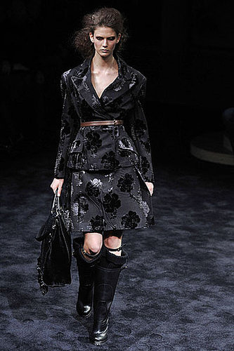 Miuccia Prada Brings Out the Fight for Fall 2009 Miuccia Prada Brings Out the Fight for Fall 2009