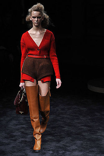 Miuccia Prada Brings Out the Fight for Fall 2009 Miuccia Prada Brings Out the Fight for Fall 2009