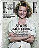 Eva Herzigova, Ines de la Fressange Go Without Makeup, Retouching for French Elle Covers
