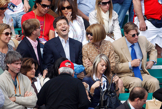 Anna Wintour Left Jason Wu's Show to Go Watch Roger Federer Play Anna Wintour Left Jason Wu's Show to Go Watch Roger Federer Play