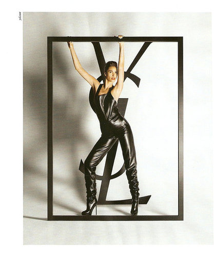 Christy Turlington Is Yves Saint Laurent's Fall 2009 Campaign Supermodel