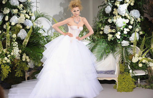 John Galliano Shows a Little Garter for Fall 2009 Christian Dior Couture John Galliano Shows a Little Garter for Fall 2009 Christian Dior Couture