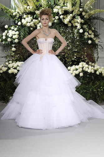 John Galliano Shows a Little Garter for Fall 2009 Christian Dior Couture John Galliano Shows a Little Garter for Fall 2009 Christian Dior Couture