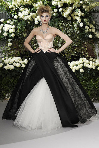 John Galliano Shows a Little Garter for Fall 2009 Christian Dior Couture John Galliano Shows a Little Garter for Fall 2009 Christian Dior Couture