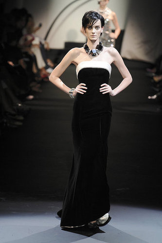 Giorgio Armani Brings Out Shine, Star Power for Fall 2009 Couture Giorgio Armani Brings Out Shine, Star Power for Fall 2009 Couture