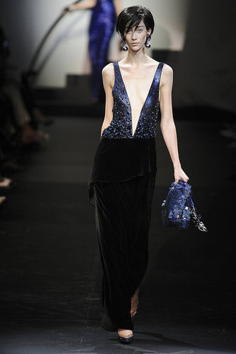 Giorgio Armani Brings Out Shine, Star Power for Fall 2009 Couture Giorgio Armani Brings Out Shine, Star Power for Fall 2009 Couture