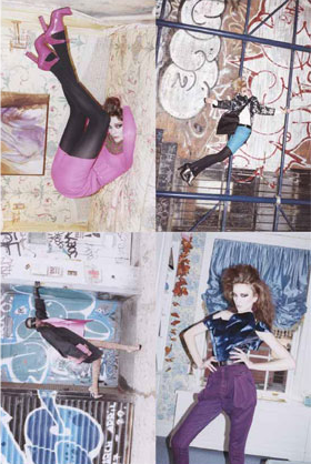 Marc Jacobs Fall 2009 Ads Are One Big Acid-Washed Party Marc Jacobs Fall 2009 Ads Are One Big Acid-Washed Party