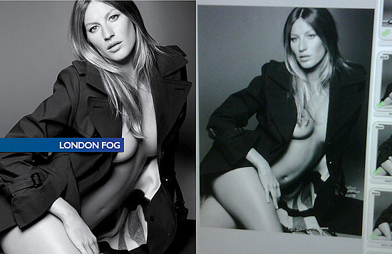 Gisele Bundchen Gets De-Bumped for Fall 2009 London Fog Campaign Gisele Bundchen Gets De-Bumped for Fall 2009 London Fog Campaign