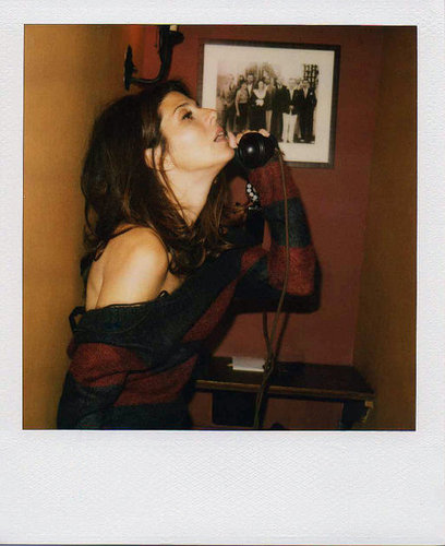 Scott Sternberg Turns His Polaroid Lens on Marisa Tomei for Boy Fall 2009 Scott Sternberg Turns His Polaroid Lens on Marisa Tomei for Boy Fall 2009