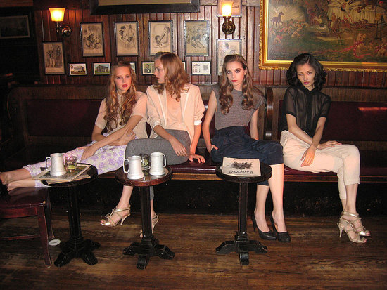 Shalom Harlow in the House for John Patrick's Spring 2010 Organic Collection Shalom Harlow in the House for John Patrick's Spring 2010 Organic Collection