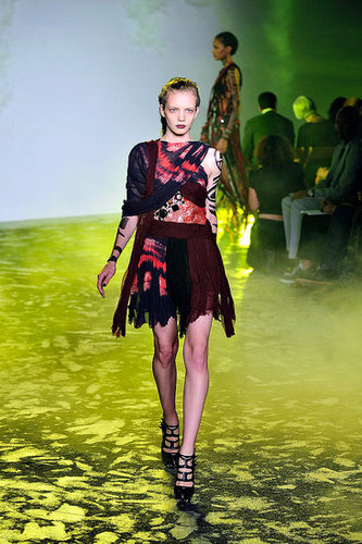 Rodarte, Inspired by Death Valley and Vultures, Go Goth Tribal Warrior for Spring 2010 Rodarte, Inspired by Death Valley and Vultures, Go Goth Tribal Warrior for Spring 2010