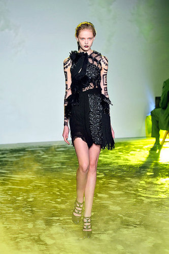 Rodarte, Inspired by Death Valley and Vultures, Go Goth Tribal Warrior for Spring 2010 Rodarte, Inspired by Death Valley and Vultures, Go Goth Tribal Warrior for Spring 2010