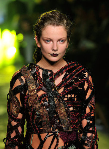 Rodarte, Inspired by Death Valley and Vultures, Go Goth Tribal Warrior for Spring 2010 Rodarte, Inspired by Death Valley and Vultures, Go Goth Tribal Warrior for Spring 2010