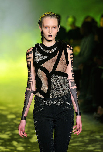 Rodarte, Inspired by Death Valley and Vultures, Go Goth Tribal Warrior for Spring 2010 Rodarte, Inspired by Death Valley and Vultures, Go Goth Tribal Warrior for Spring 2010