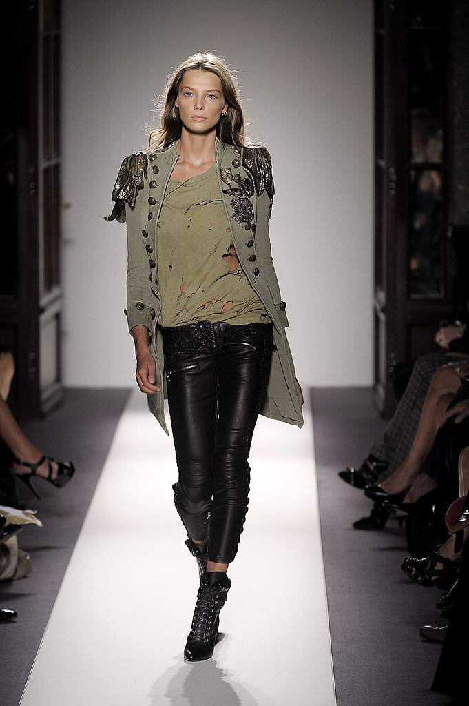 Balmain Turns to Military Sauvage for Spring 2010 Balmain Turns to Military Sauvage for Spring 2010