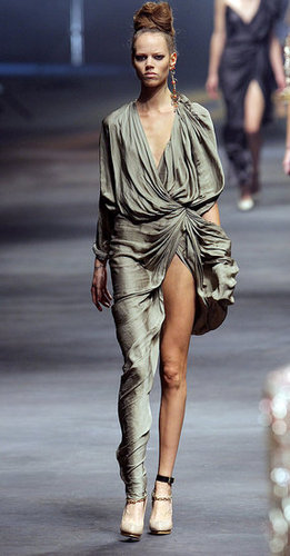Alber Elbaz Serves Up Cocktails and Cocktail Dresses for Spring 2010 Alber Elbaz Serves Up Cocktails and Cocktail Dresses for Spring 2010