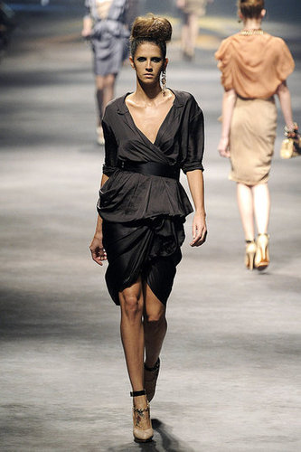 Alber Elbaz Serves Up Cocktails and Cocktail Dresses for Spring 2010 Alber Elbaz Serves Up Cocktails and Cocktail Dresses for Spring 2010
