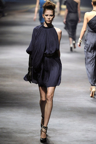 Alber Elbaz Serves Up Cocktails and Cocktail Dresses for Spring 2010 Alber Elbaz Serves Up Cocktails and Cocktail Dresses for Spring 2010