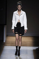 Stefano Pilati Is Seeing Strawberries, Knee Slits for Yves Saint Laurent Spring 2010