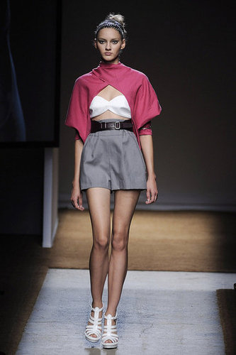 Stefano Pilati Is Seeing Strawberries, Knee Slits for Yves Saint Laurent Spring 2010 Stefano Pilati Is Seeing Strawberries, Knee Slits for Yves Saint Laurent Spring 2010