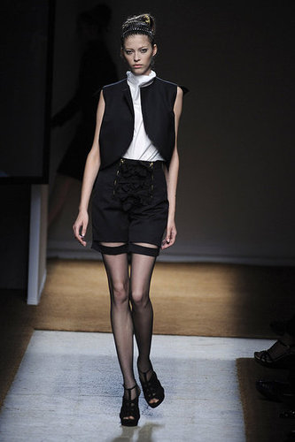 Stefano Pilati Is Seeing Strawberries, Knee Slits for Yves Saint Laurent Spring 2010 Stefano Pilati Is Seeing Strawberries, Knee Slits for Yves Saint Laurent Spring 2010