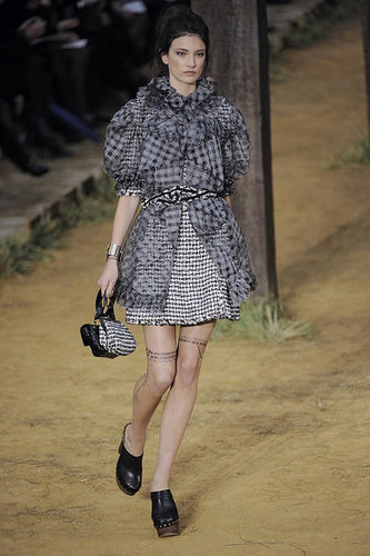 Chanel Goes Farm Girl, Takes a Roll in Hay for Spring 2010 Chanel Goes Farm Girl, Takes a Roll in Hay for Spring 2010