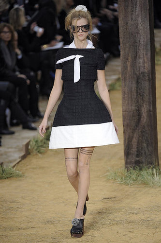 Chanel Goes Farm Girl, Takes a Roll in Hay for Spring 2010 Chanel Goes Farm Girl, Takes a Roll in Hay for Spring 2010
