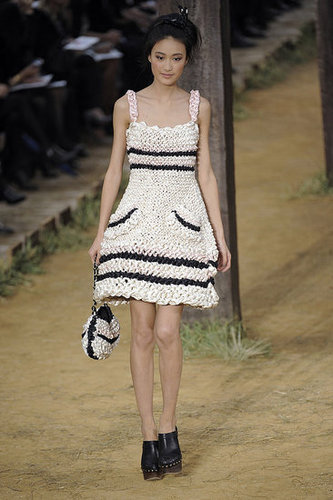 Chanel Goes Farm Girl, Takes a Roll in Hay for Spring 2010 Chanel Goes Farm Girl, Takes a Roll in Hay for Spring 2010
