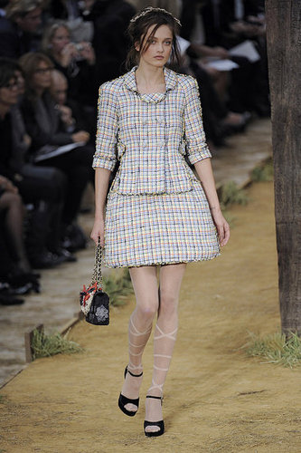 Chanel Goes Farm Girl, Takes a Roll in Hay for Spring 2010 Chanel Goes Farm Girl, Takes a Roll in Hay for Spring 2010