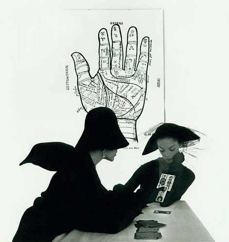 The Tarot Reader (Jean Patchett & Bridget Tichenor), New York, 1949
The Tarot Reader (Jean Patchett & Bridget Tichenor), New York, 1949