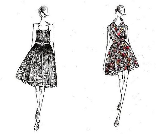 Twinkle Fall 2009 Inspiration & Sketches 