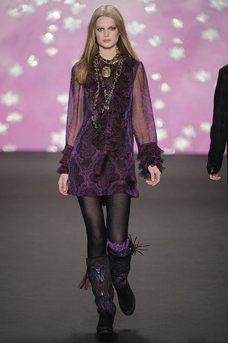 New York Fashion Week: Anna Sui Fall 2009 New York Fashion Week: Anna Sui Fall 2009