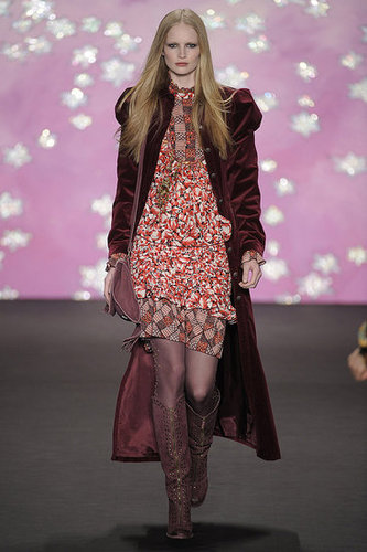 New York Fashion Week: Anna Sui Fall 2009 New York Fashion Week: Anna Sui Fall 2009