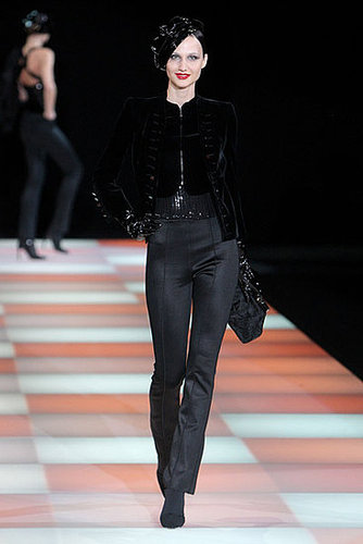 Milan Fashion Week: Giorgio Armani Fall 2009 Milan Fashion Week: Giorgio Armani Fall 2009